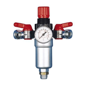 Регулатор за притисок со манометар и брза спојка 10bar